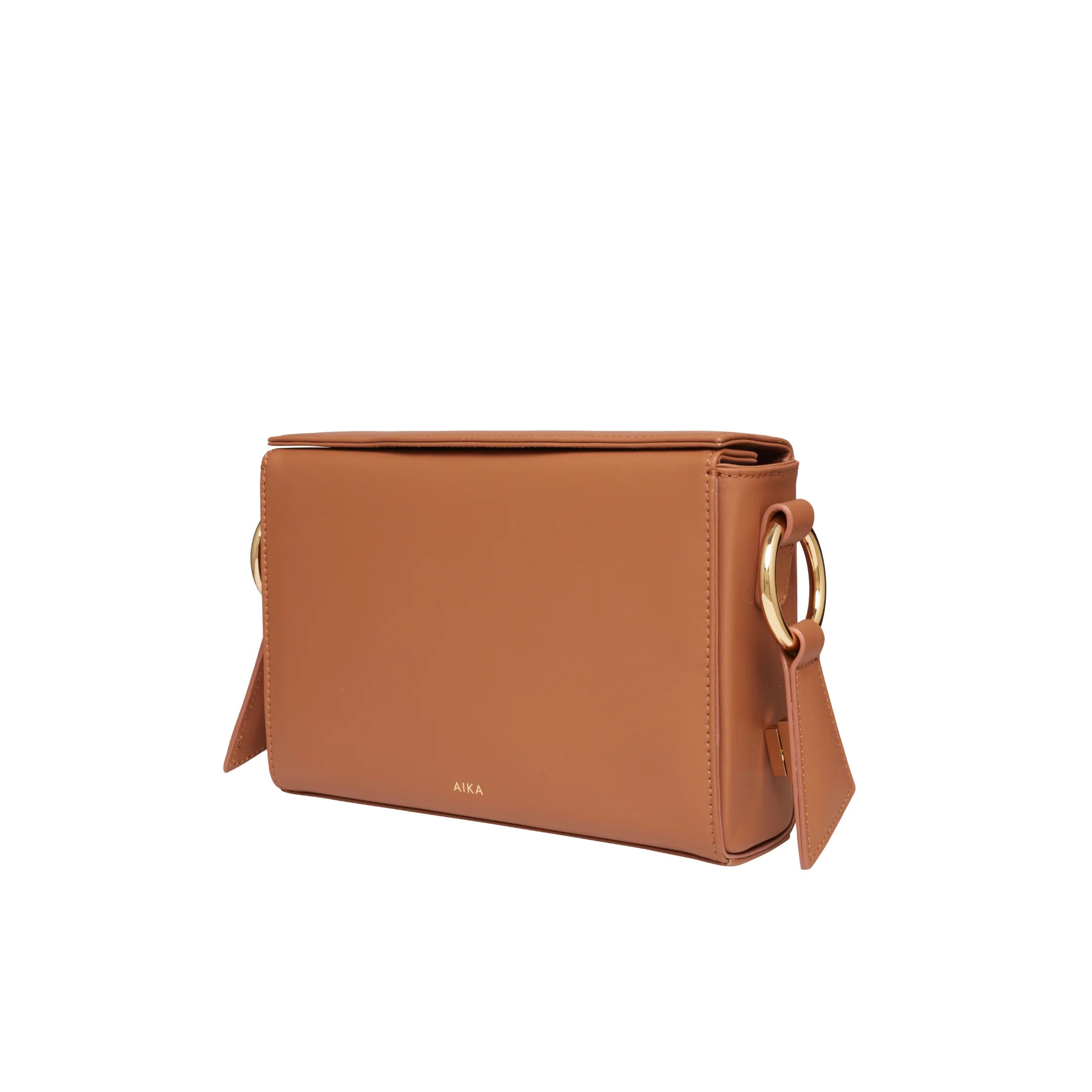 Aika Concept-Leather Istanbul Bag Tan-Omuz Çantası-6-Milagron.com