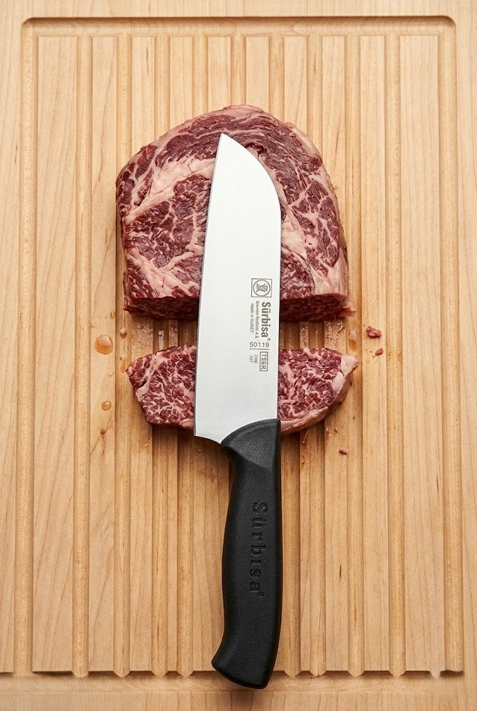 Santoku Aşçı Şef Bıçağı Orjinal Sürmene Kesim Bıçak Paslanmaz Çelik Profesyonel Günlük Sürbisa 61195