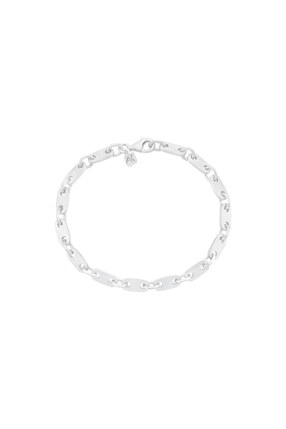 Aleyna Cebeci Jewelry-Initial Bileklik, 925 Ayar Gümüş-Bileklik-1-Milagron.com