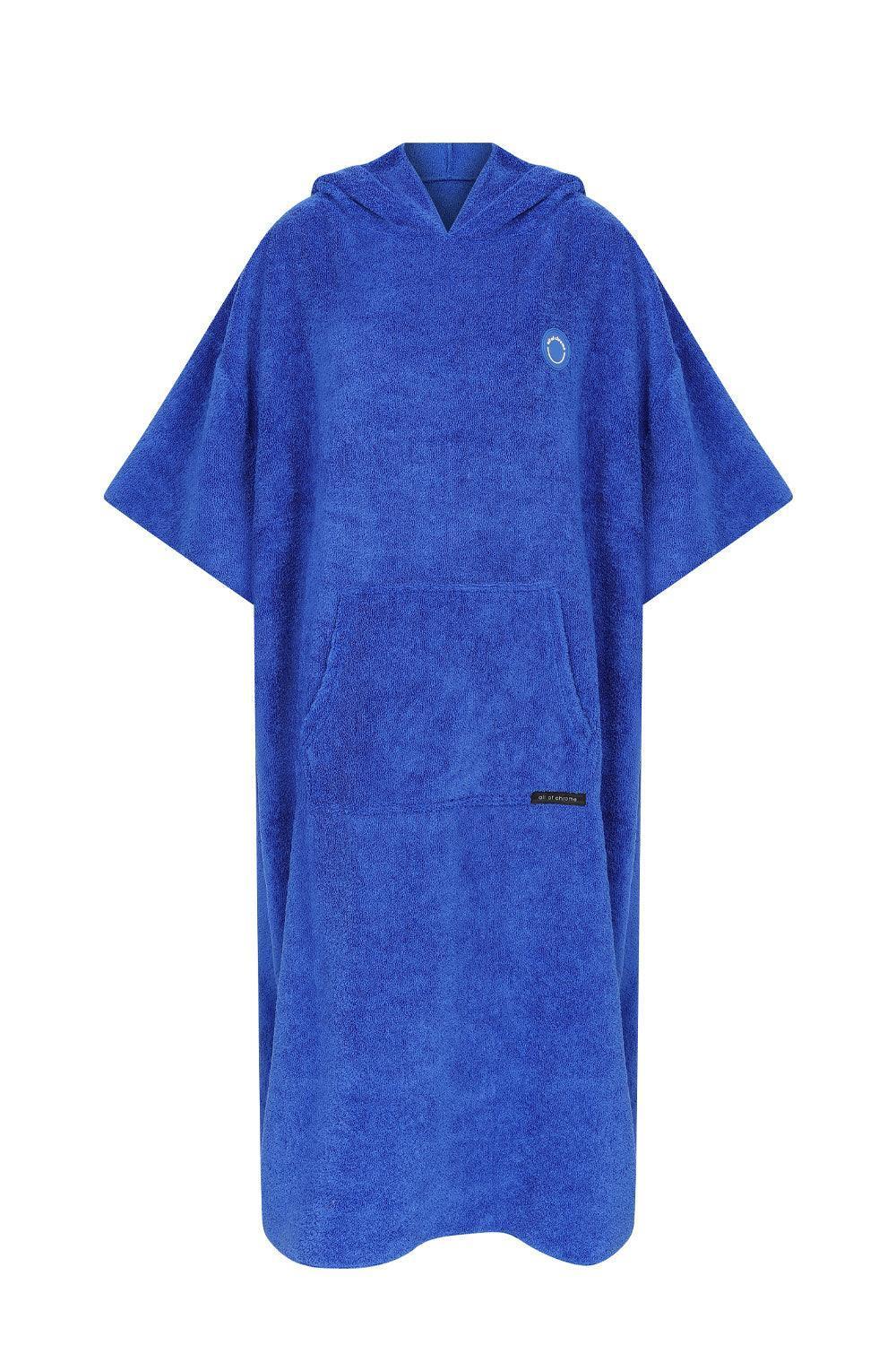 All Of Chrome-Basic Blue Poncho-Panço-1-Milagron.com