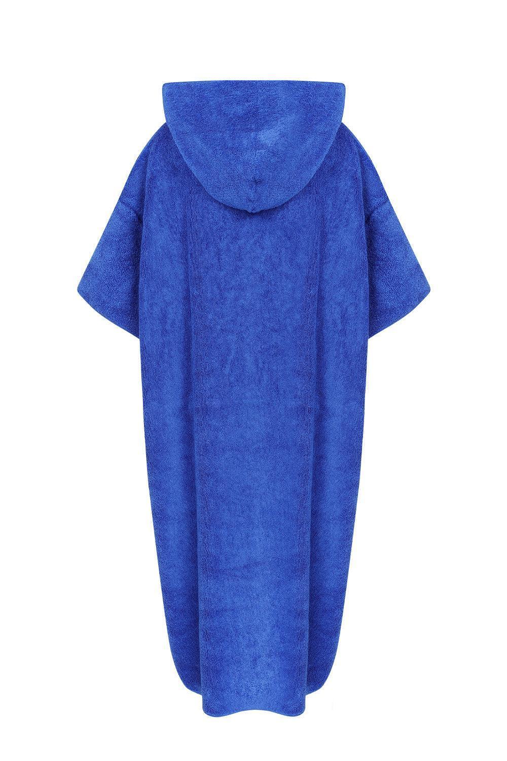 All Of Chrome-Basic Blue Poncho-Panço-3-Milagron.com