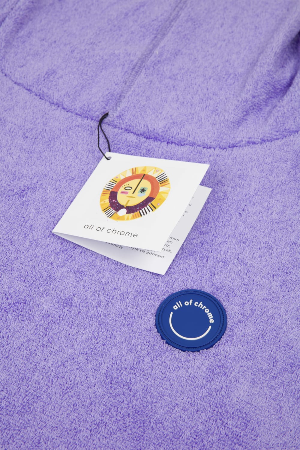 All Of Chrome-Basic Lila Havlu Panço-Havlu & Peştamal-3-Milagron.com