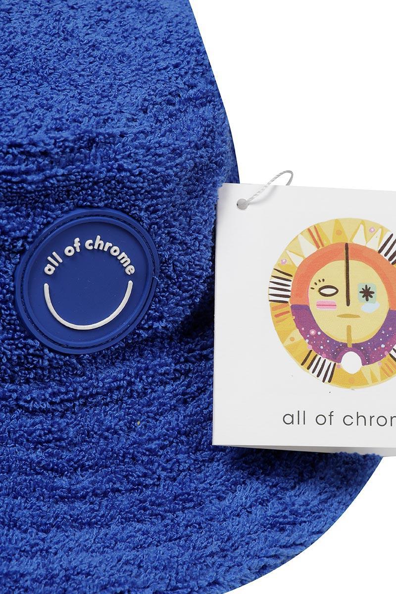 All Of Chrome-Mavi Havlu Şapka-Bucket Hat-2-Milagron.com