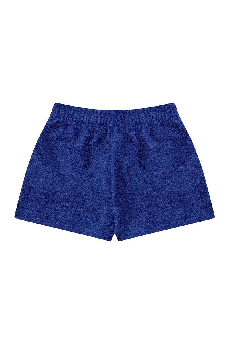 All Of Chrome-Mavi Havlu Şort-Şort-2-Milagron.com