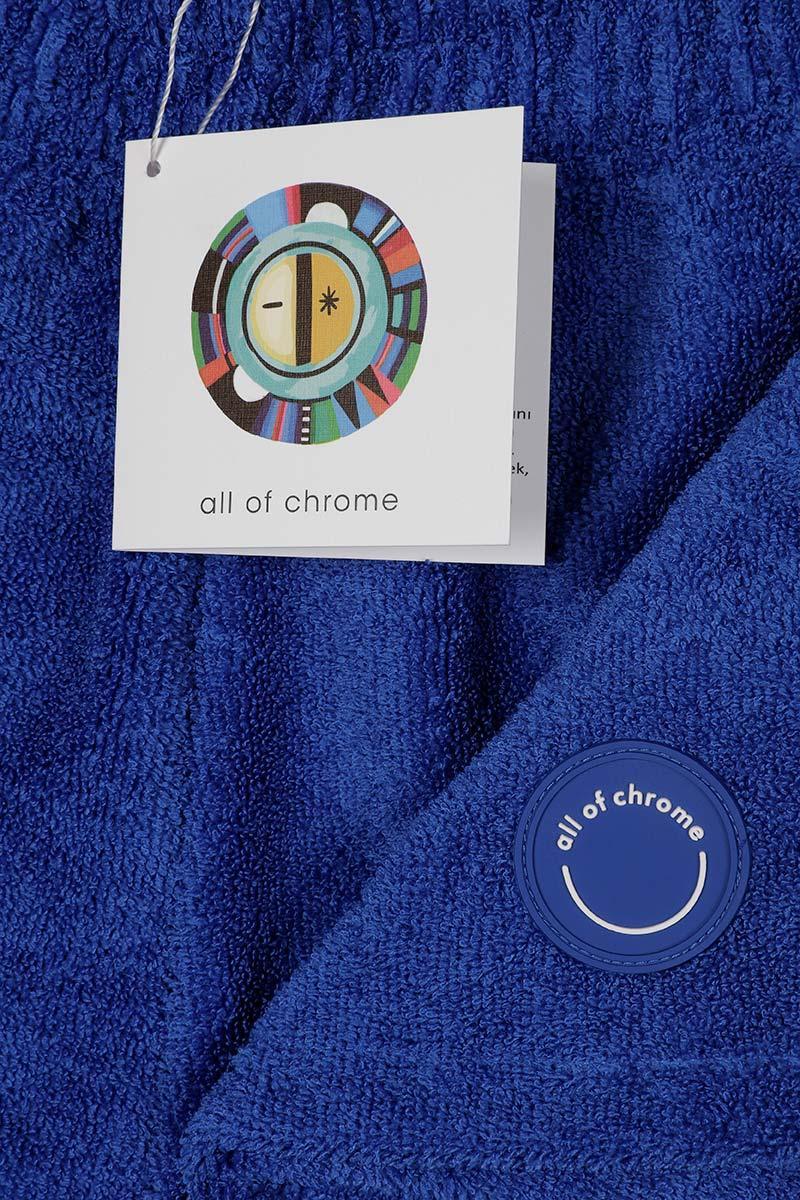 All Of Chrome-Mavi Havlu Şort-Şort-4-Milagron.com