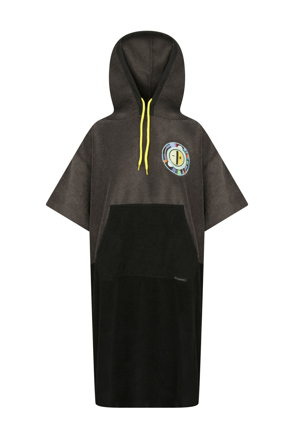 All Of Chrome-New Sun Age Gri Siyah Havlu Panço-Panço-1-Milagron.com