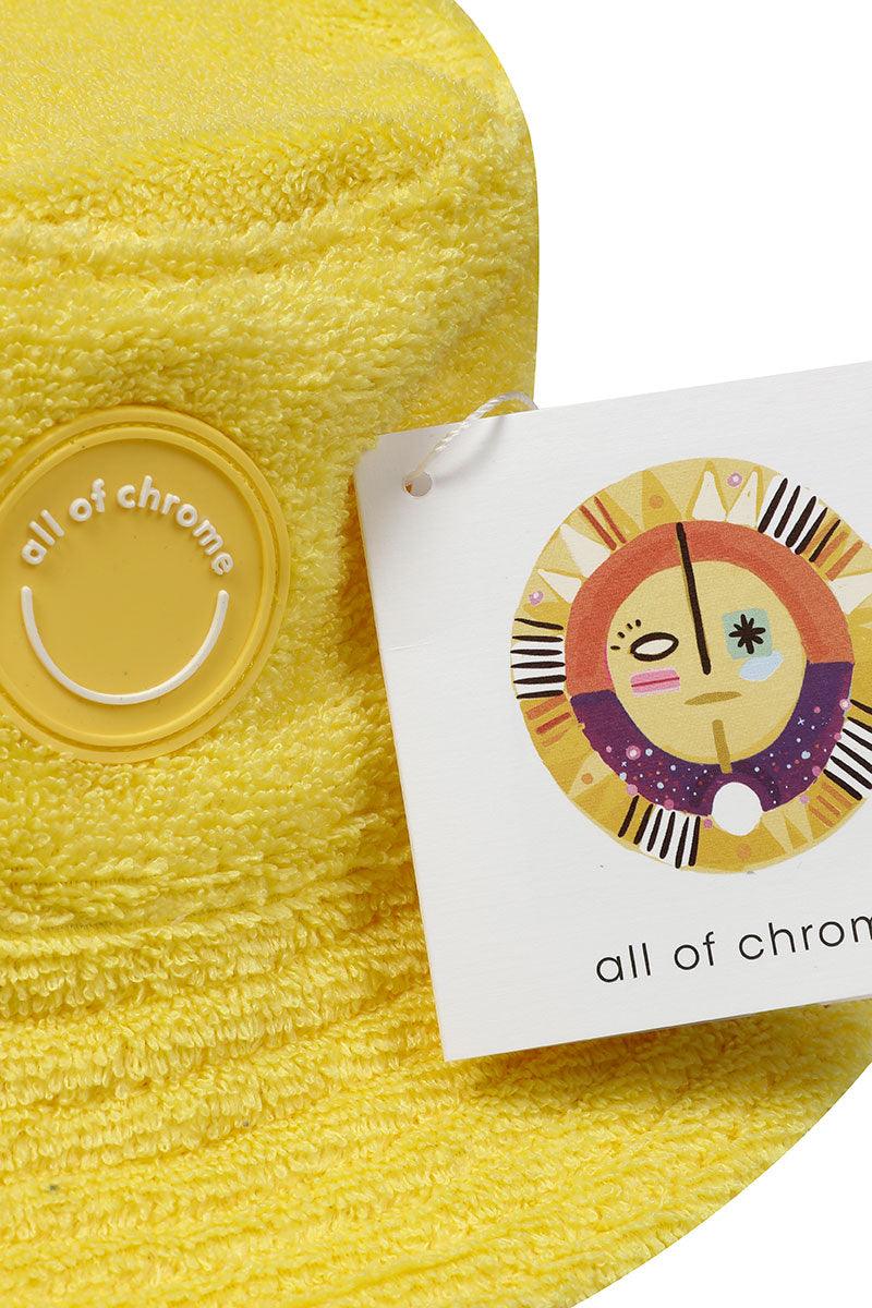 All Of Chrome-Sarı Havlu Şapka-Bucket Hat-2-Milagron.com