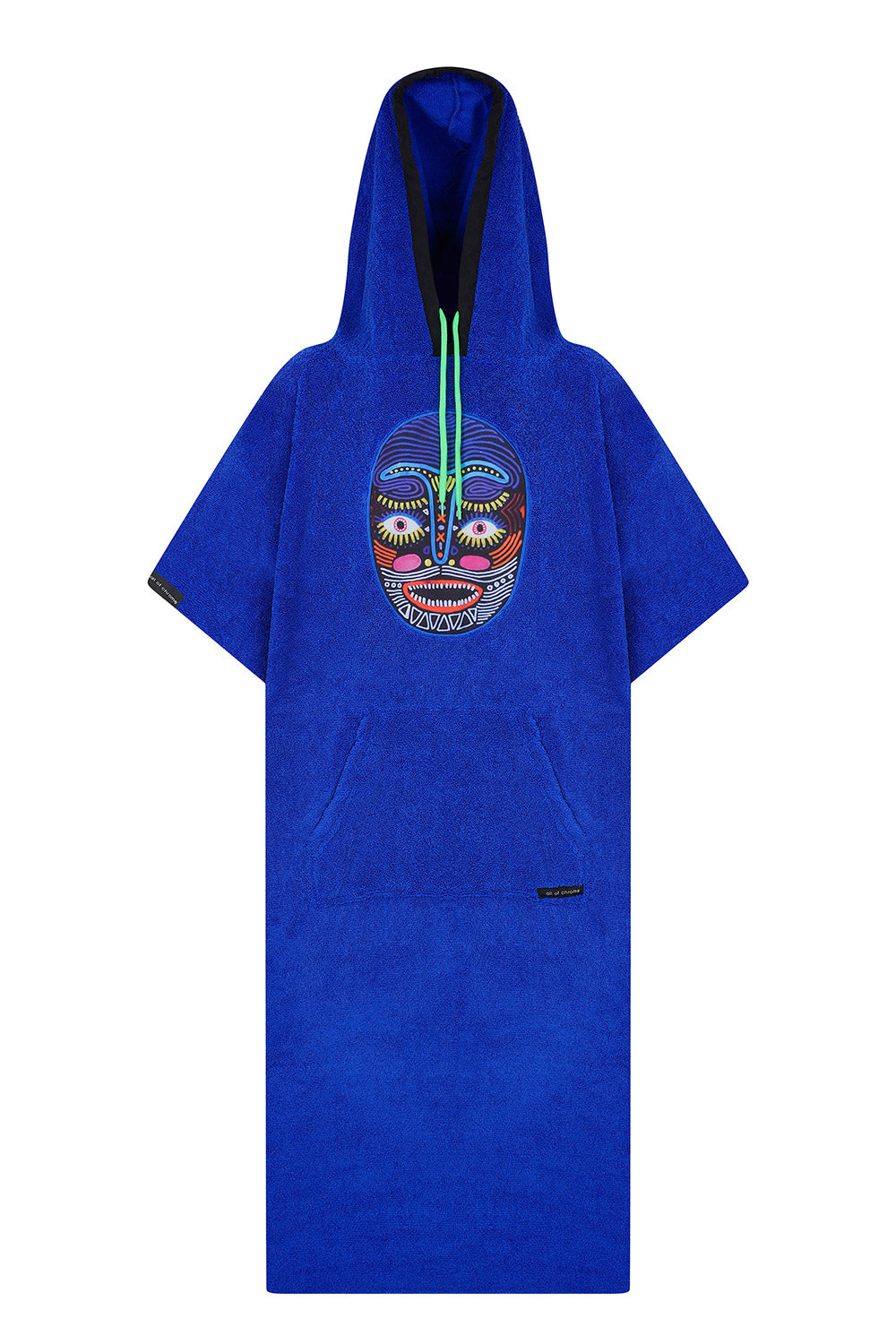 All Of Chrome-Shaman Mask Mavi Panço-Panço-1-Milagron.com