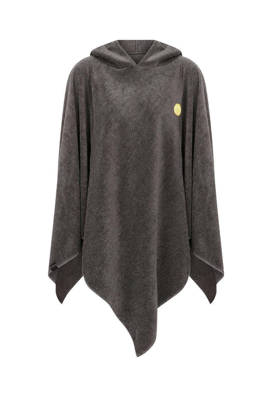 All Of Chrome-Summer Vibes Grey Poncho-Panço-1-Milagron.com