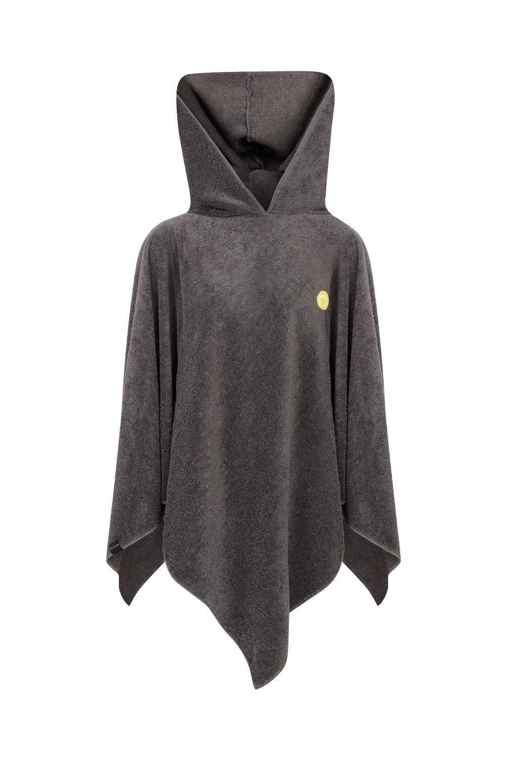 All Of Chrome-Summer Vibes Grey Poncho-Panço-2-Milagron.com