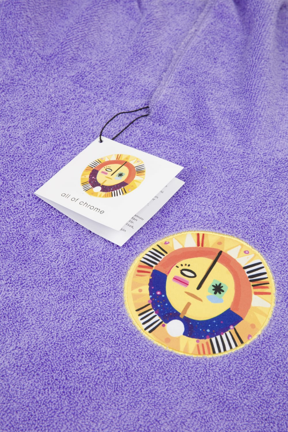 All Of Chrome-Sun Year Lila Havlu Panço-Panço-3-Milagron.com