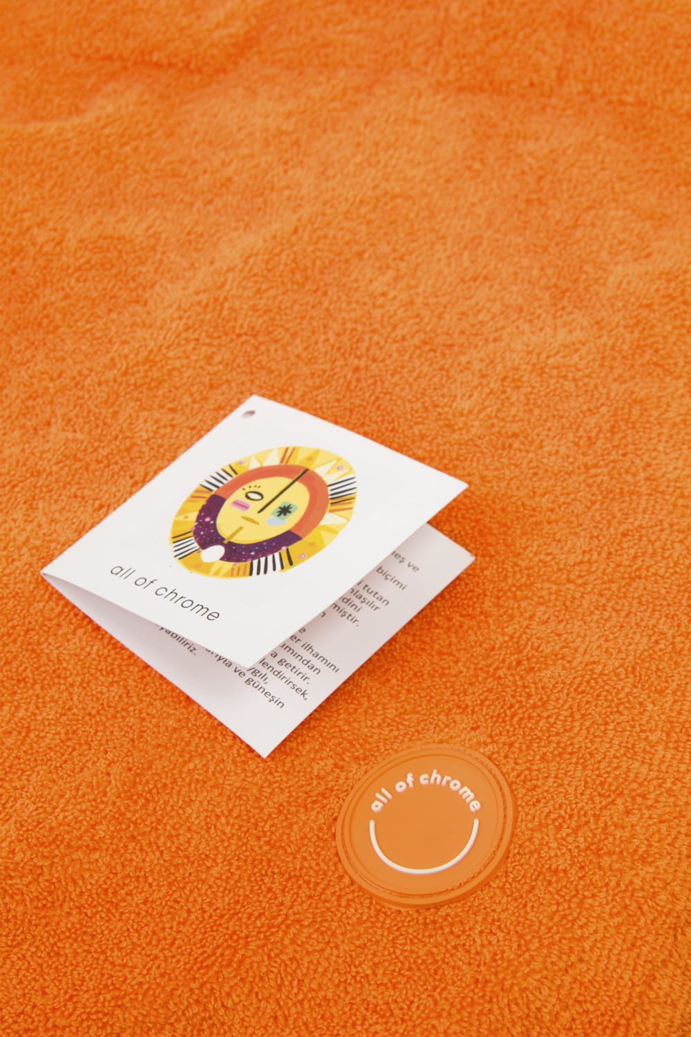 All Of Chrome-Turuncu Havlu Çanta-Çanta Aksesuarları-2-Milagron.com