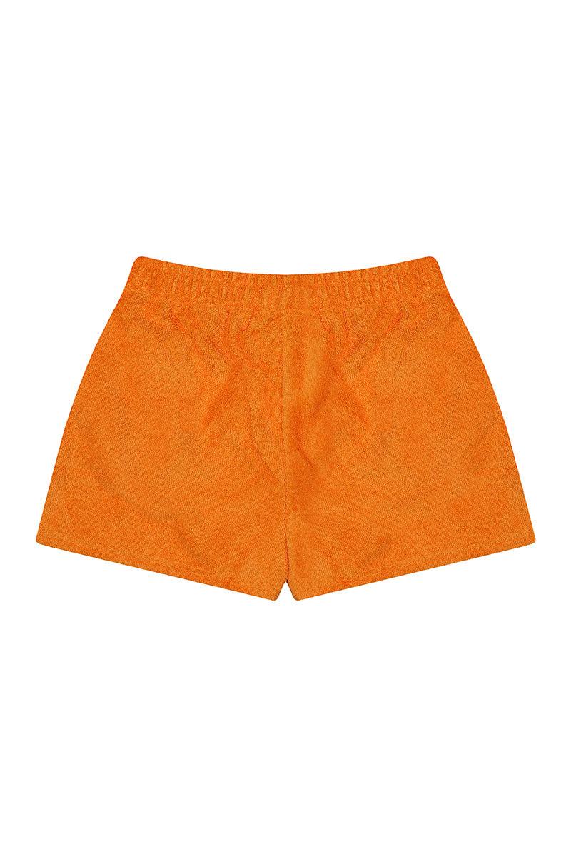 All Of Chrome-Turuncu Havlu Şort-Şort-3-Milagron.com