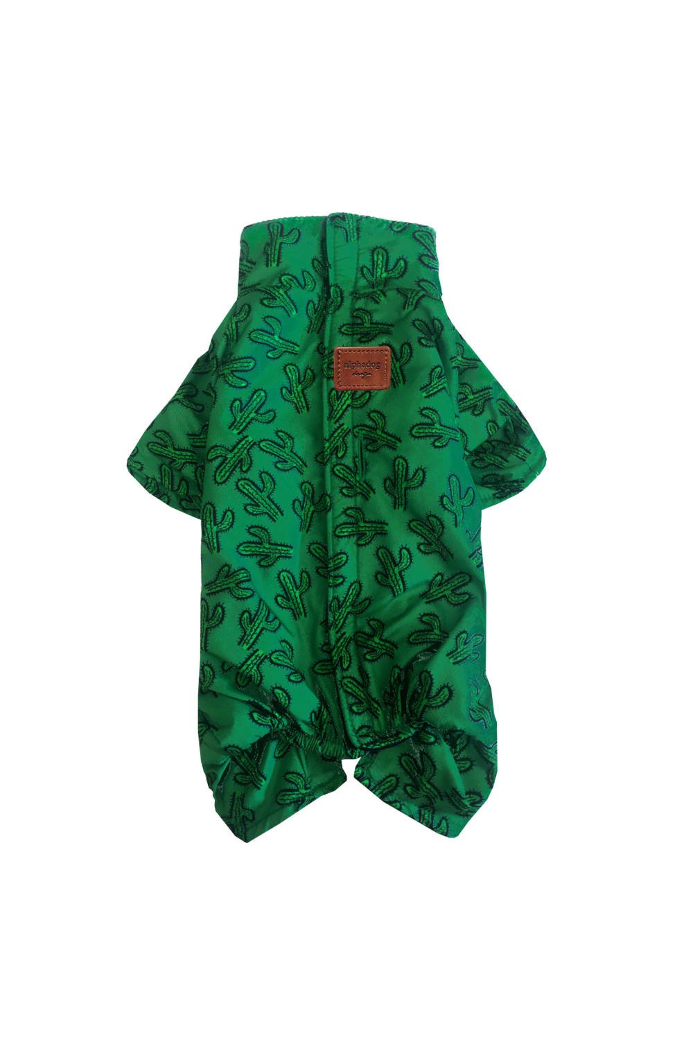 Alphadog Design-Cactus Coverall Pet Yağmurluk-Köpek-1-Milagron.com