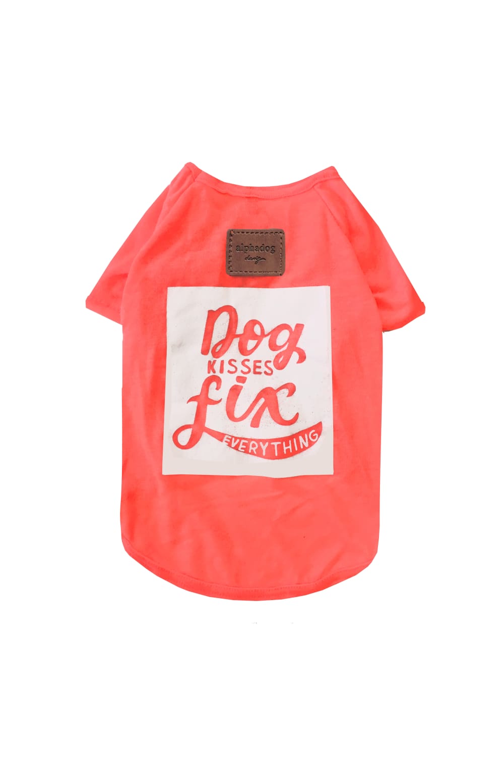 Alphadog Design-Kiss Pet Tshirt-Köpek-1-Milagron.com