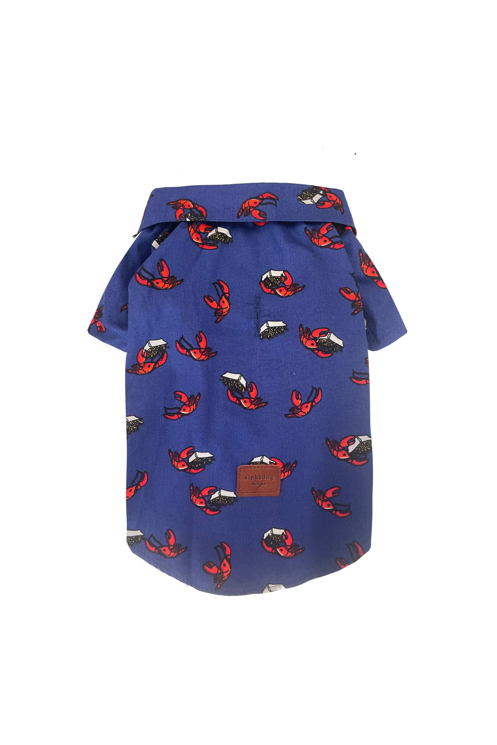 Alphadog Design-Lobster Blue Pet Gömlek-Köpek-1-Milagron.com