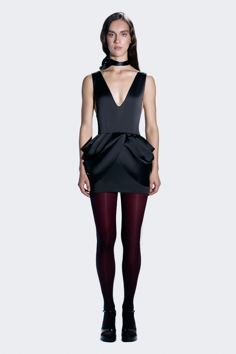 Alreves-Eterno Satin Dress-Elbise-2-Milagron.com