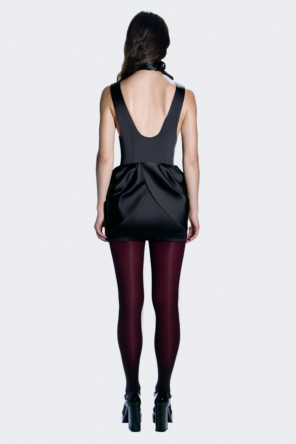 Alreves-Eterno Satin Dress-Elbise-4-Milagron.com