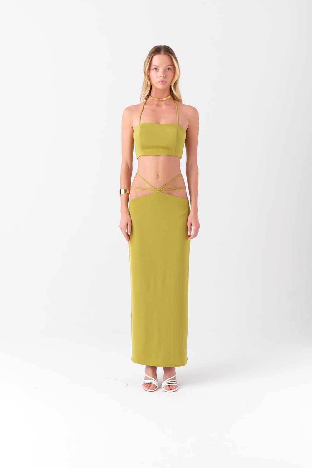 Alreves-Rita Dual Suit in Olive-Alt - Üst Takım-1-Milagron.com