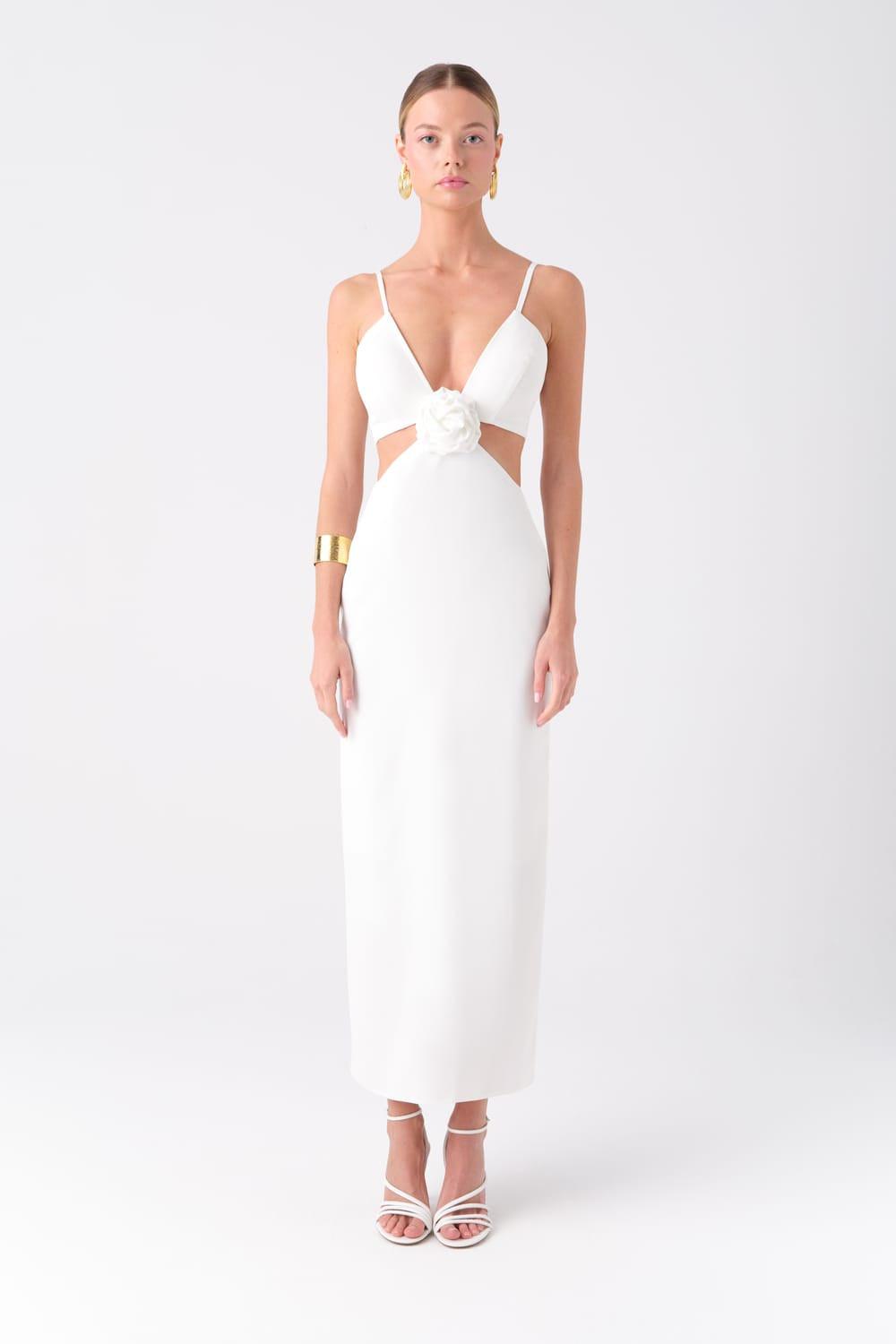 Alreves-Rosalia Midi Dress-Elbise-1-Milagron.com