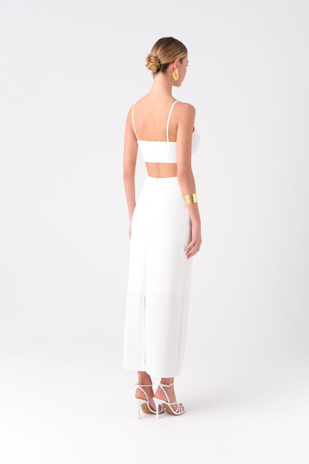 Alreves-Rosalia Midi Dress-Elbise-3-Milagron.com