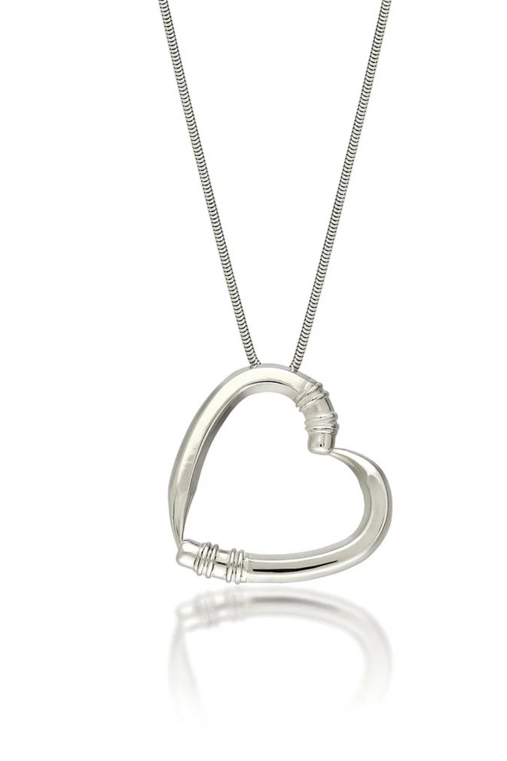 Altar-Heraclitus Gümüş Kalp Kolye , Tematik Tasarım-Kolye-1-Milagron.com