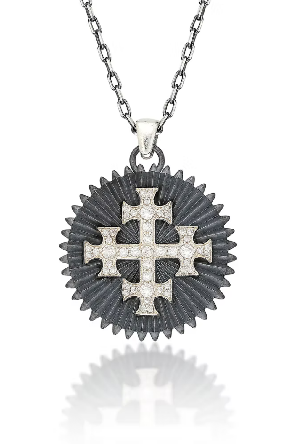 Altar-Latin Haç Gümüş Kolye-Kolye-1-Milagron.com