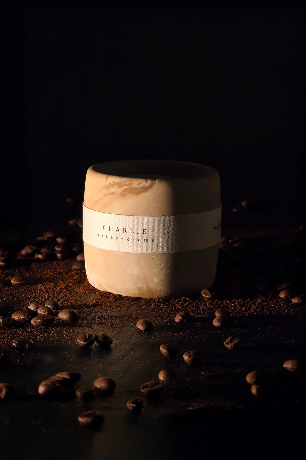 Alysa Candle Studio-Charlie - Kakao & Krema Kokulu Mum-Mum-2-Milagron.com