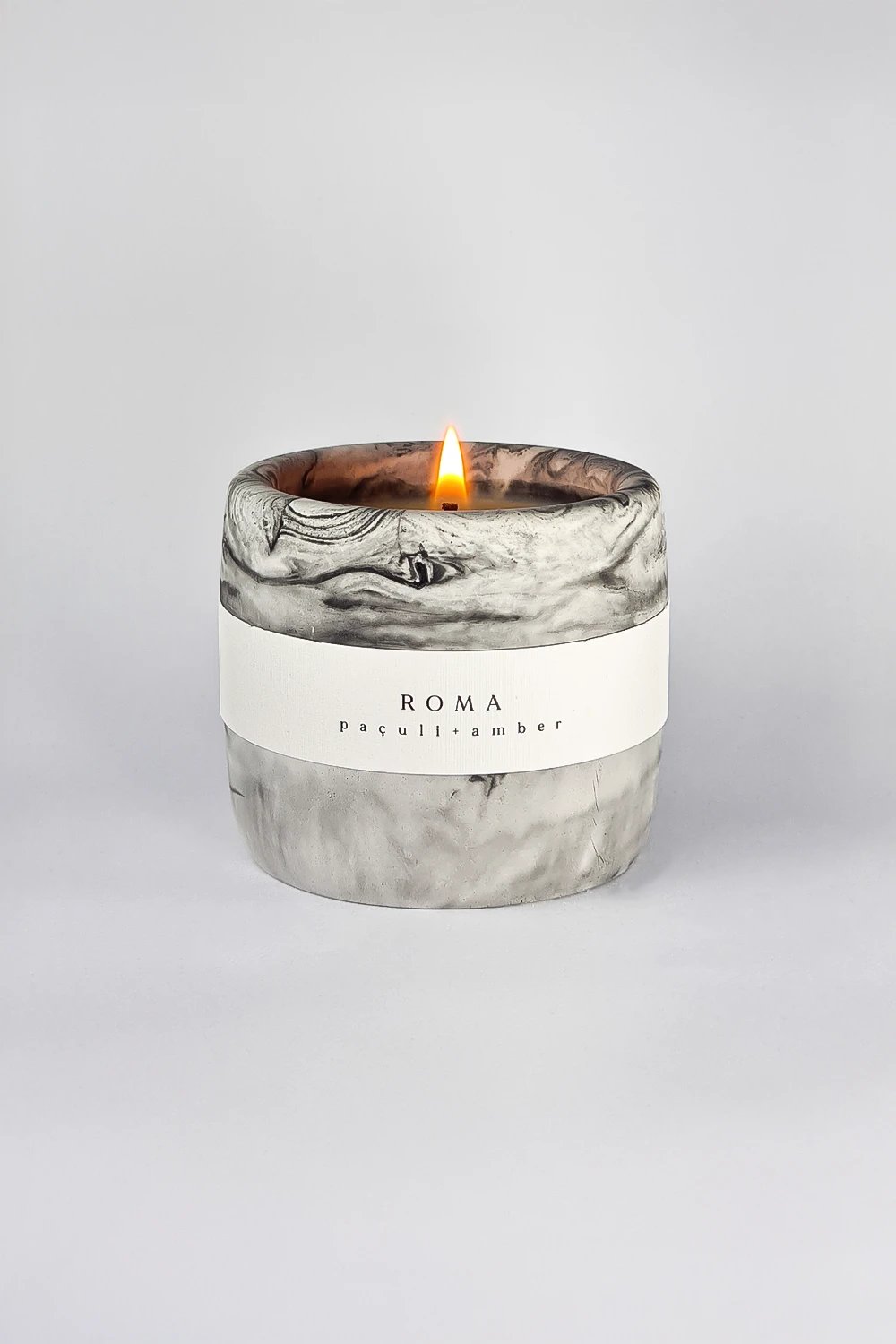 Alysa Candle Studio-Roma - Paçuli & Amber Kokulu Mum-Mum-1-Milagron.com