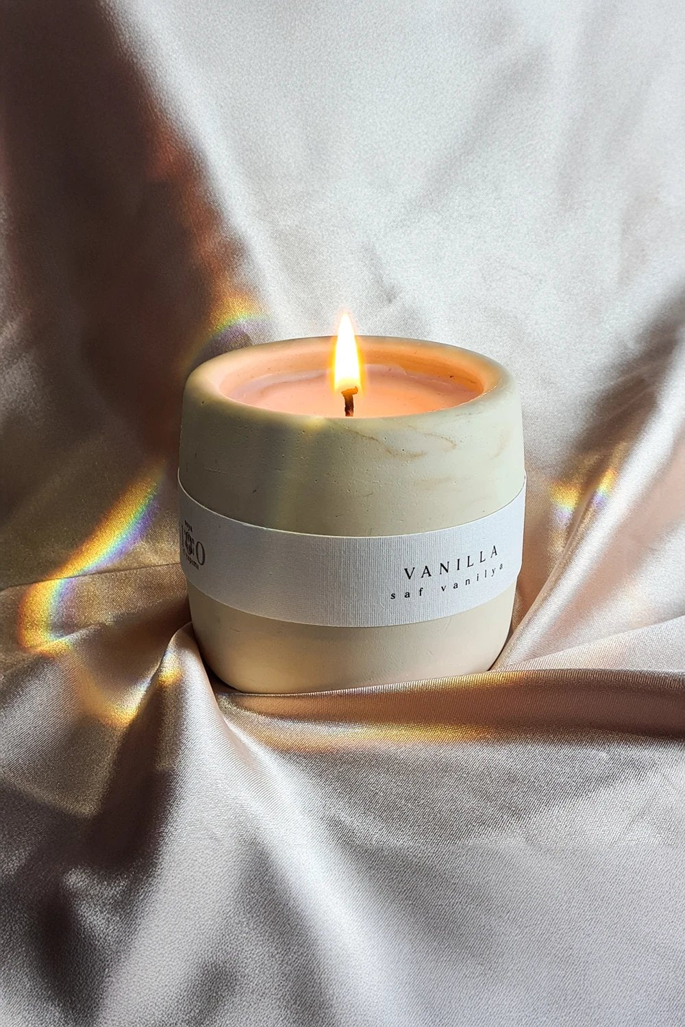 Alysa Candle Studio-Vanilla - Saf Vanilya Kokulu Mum-Mum-3-Milagron.com