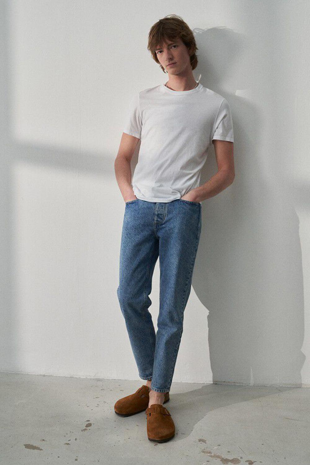 American Vintage-Decatur White T-shirt-T-Shirts-1-Milagron.com