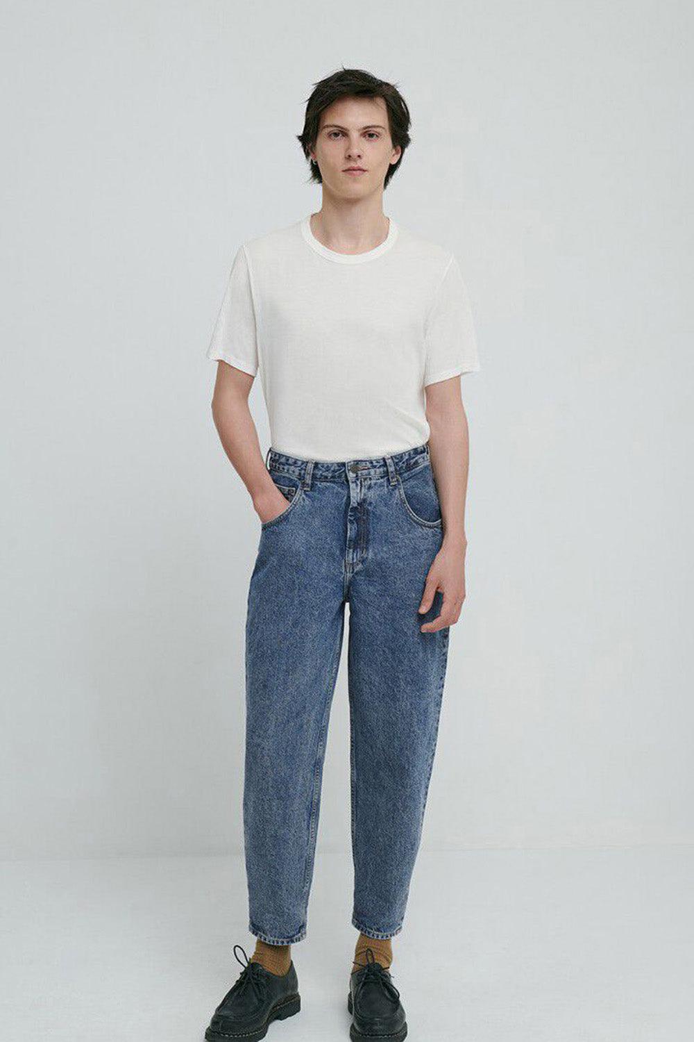 American Vintage-Devon Vintage Off-White T-shirt-T-Shirts-1-Milagron.com