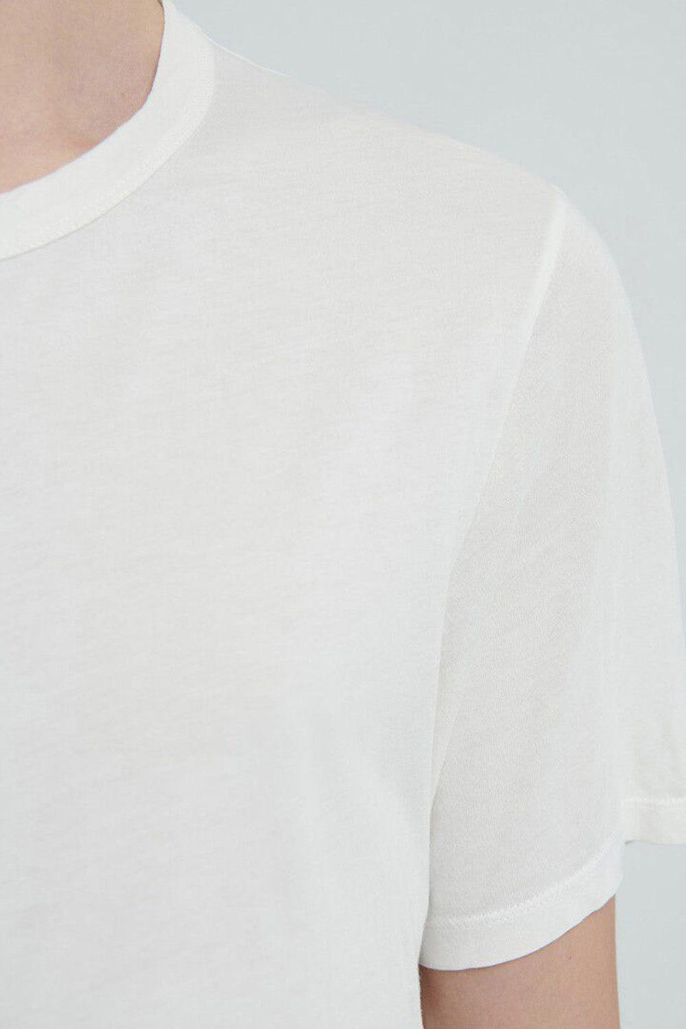 American Vintage-Devon Vintage Off-White T-shirt-T-Shirts-4-Milagron.com