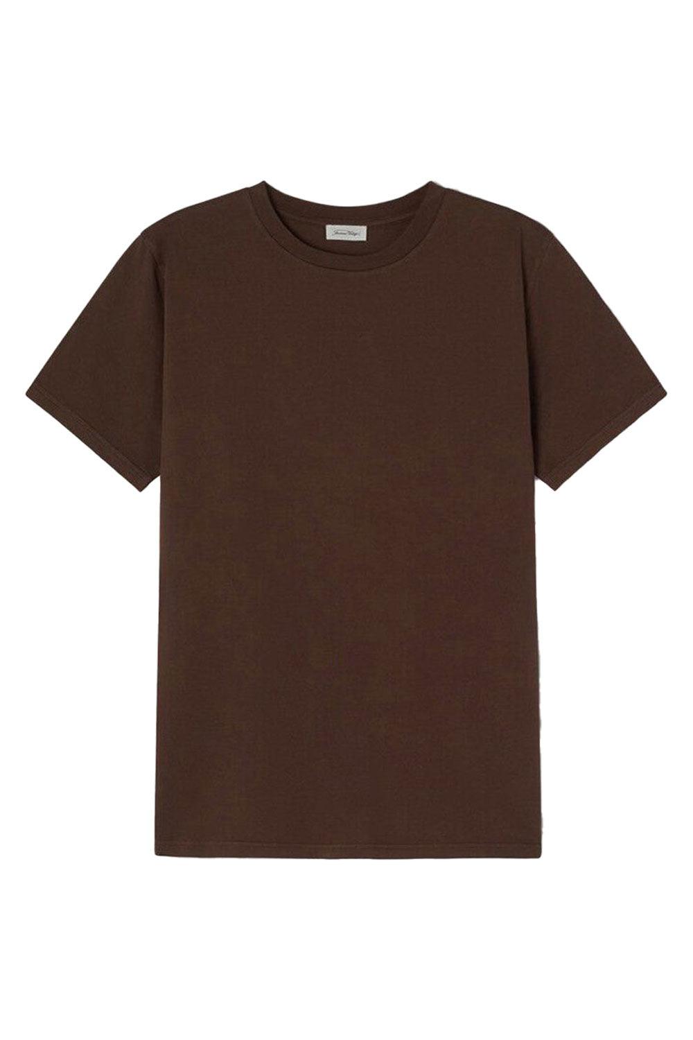 American Vintage-Fizvalley Brown T-shirt-T-Shirts-5-Milagron.com