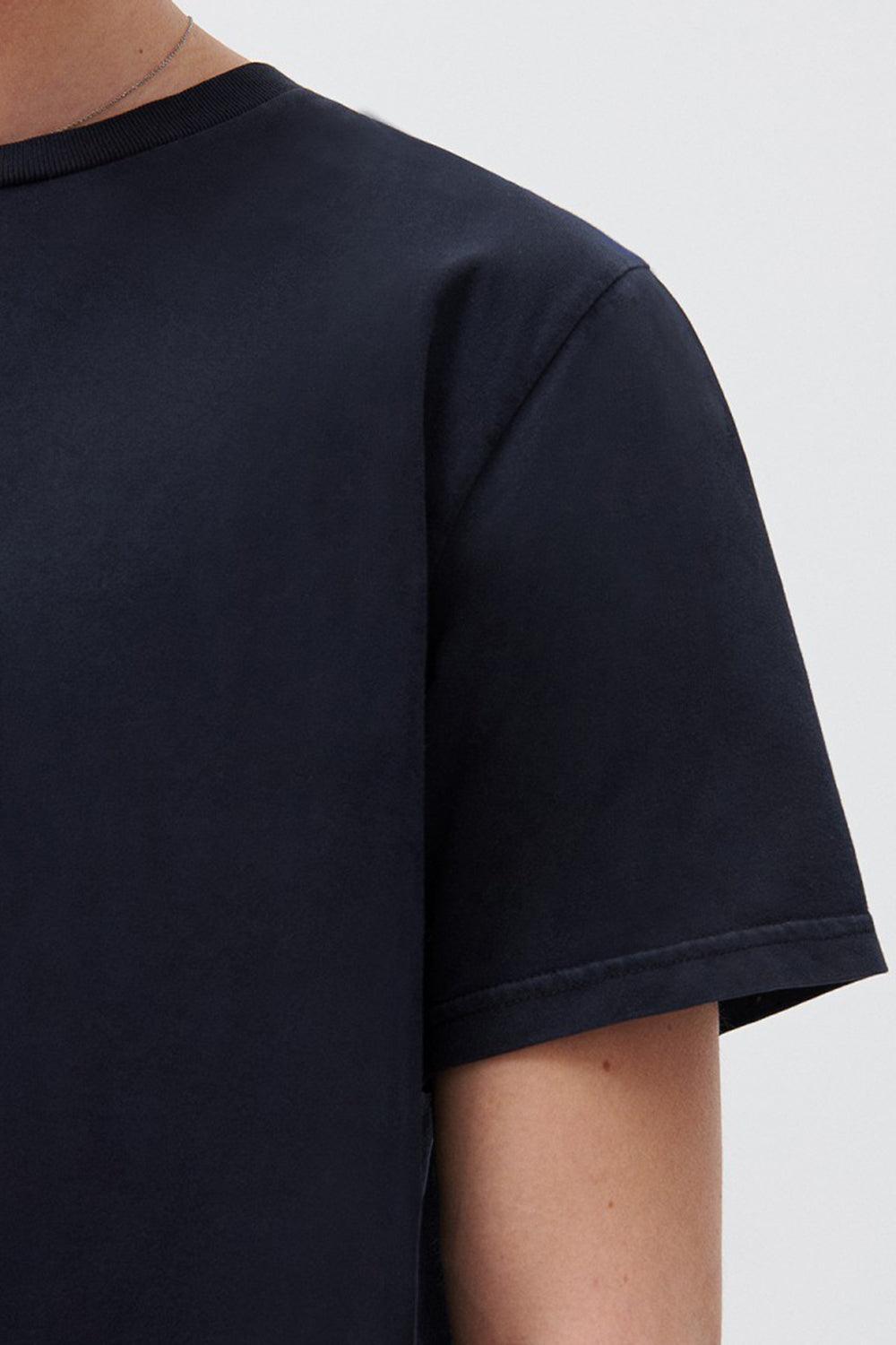 American Vintage-Fizvalley Lacivert T-shirt-T-Shirts-3-Milagron.com