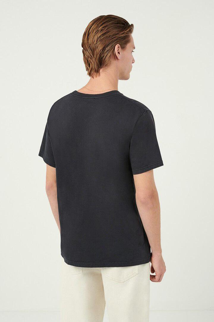 American Vintage-Fizvalley Vintage Carbon T-shirt-T-Shirts-3-Milagron.com