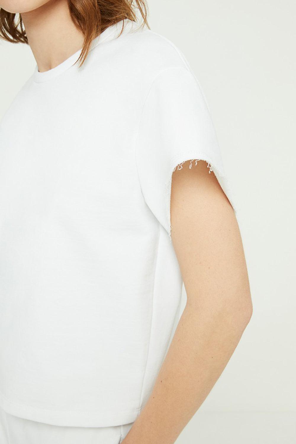 American Vintage-Imocity Beyaz T-shirt-T-Shirts-4-Milagron.com