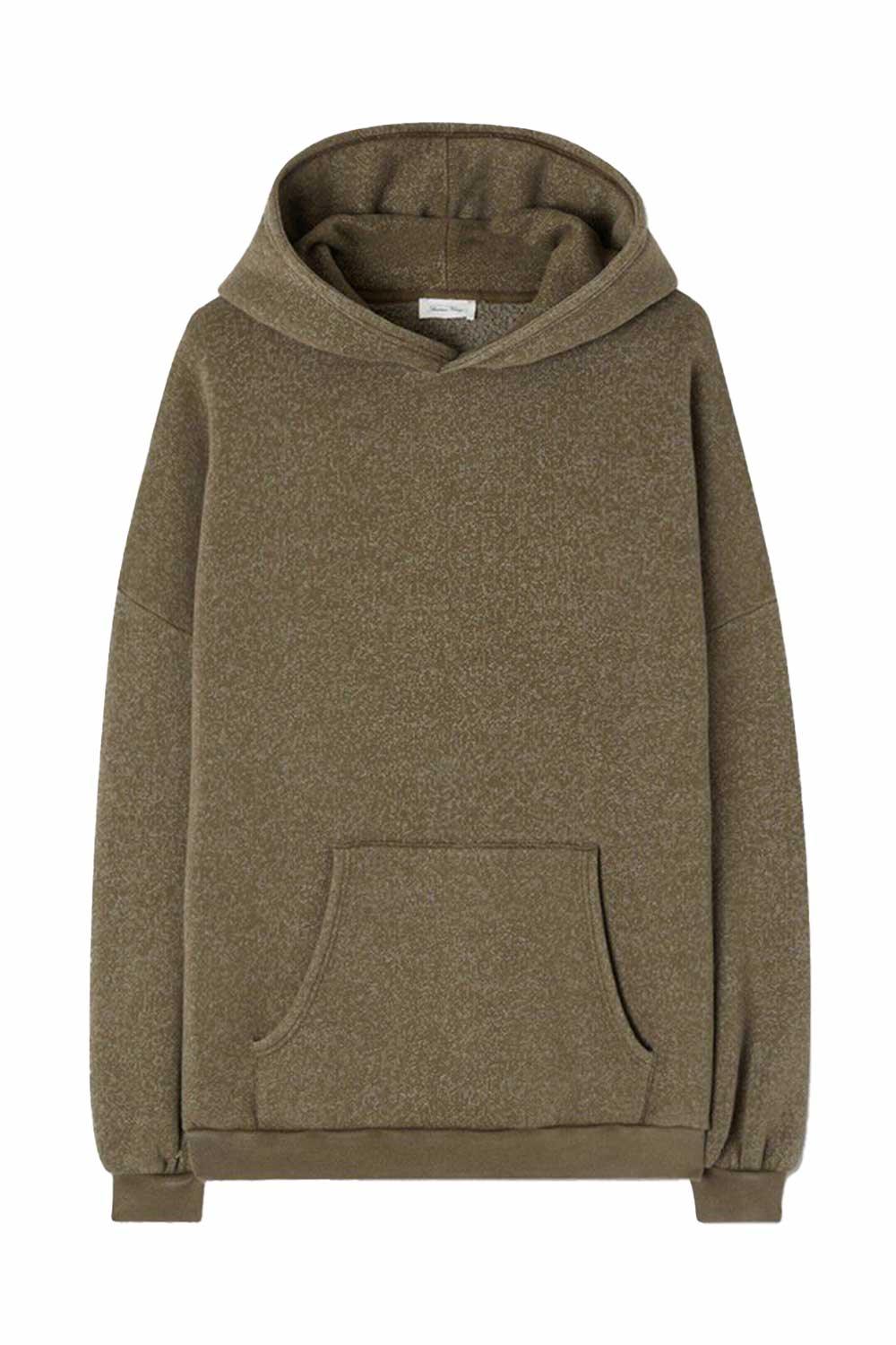 American Vintage-Sweat Homme Ikatown Khaki Vintage-Sweatshirts & Hoodies-1-Milagron.com