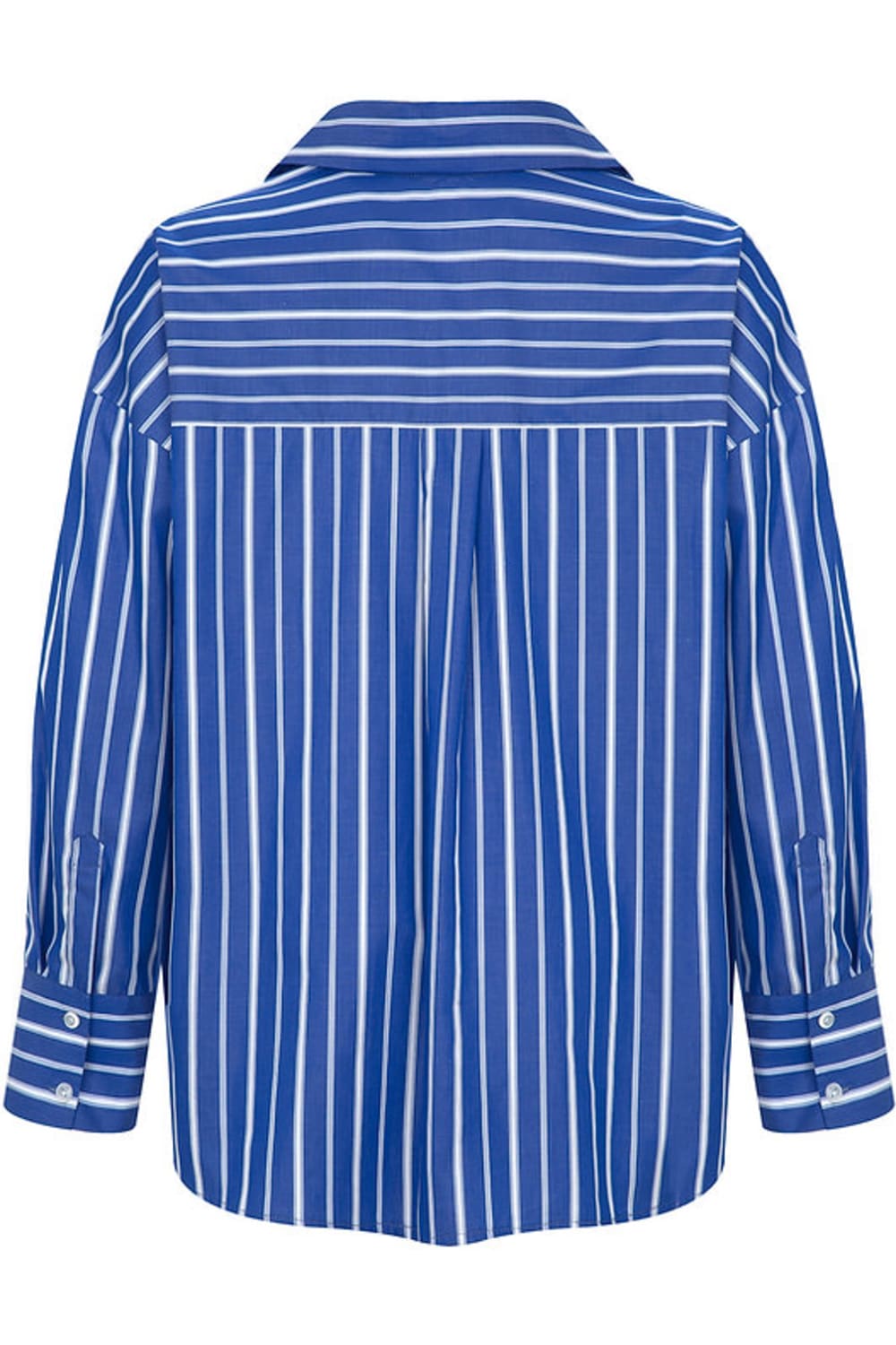 Amour Et Naturel-Beyaz Çizgili Oversize Gömlek-Gömlek-2-Milagron.com