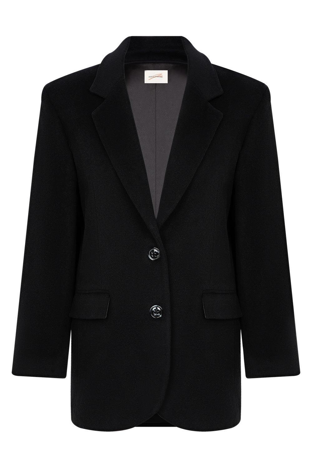 Amour Et Naturel-Oversize Blazer Form Kaban-Kaban-1-Milagron.com