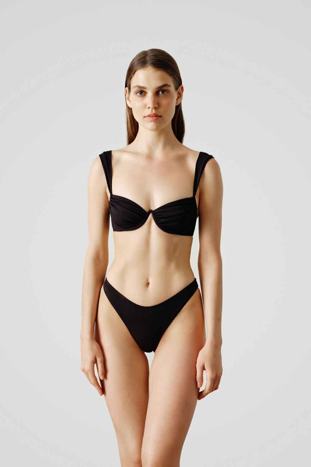 Anais & Margaux-Vanessa Black Bikini-Bikini & Mayo-2-Milagron.com