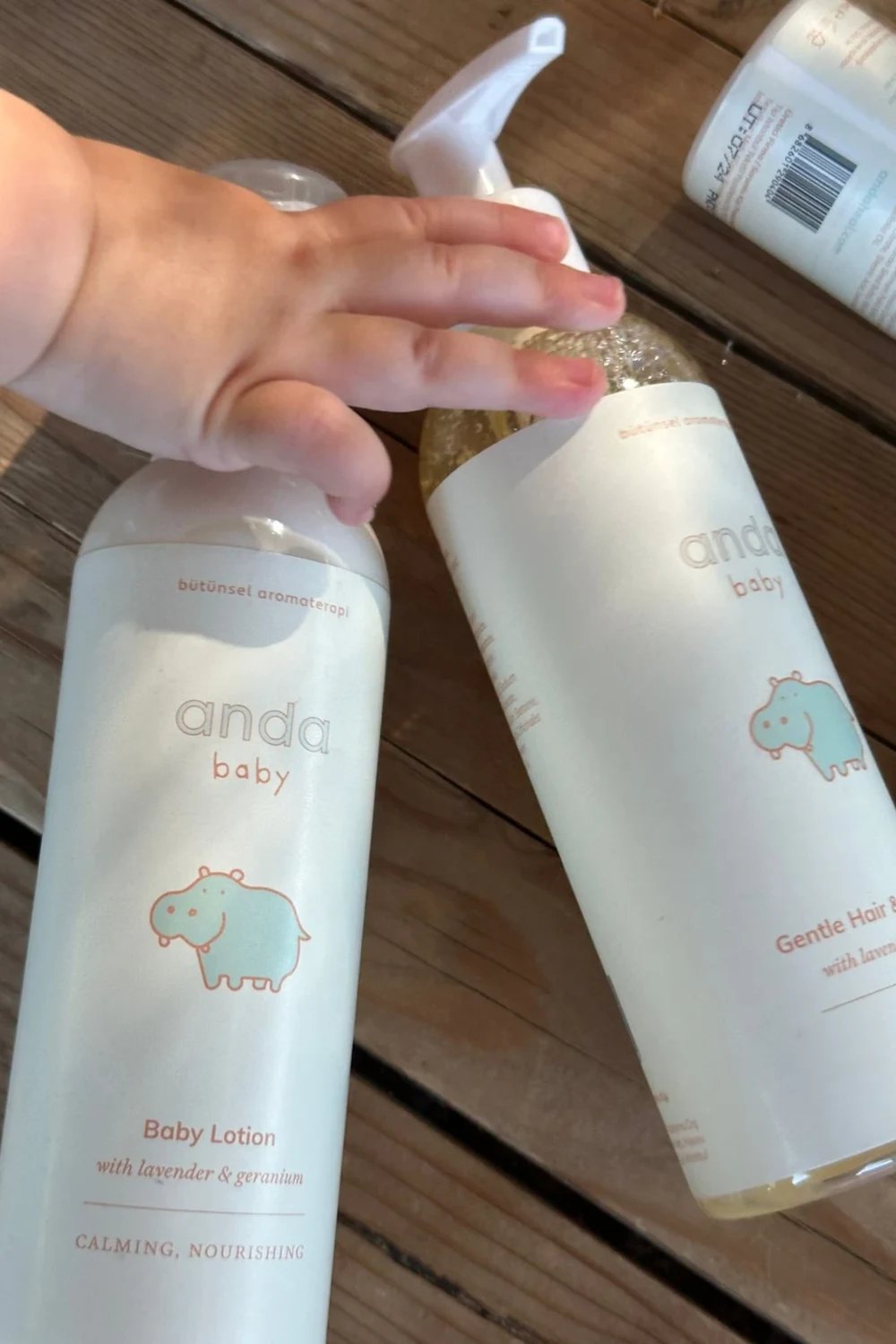 Anda Heal-Anda Baby Body & Hair Wash-Bebek Şampuanı-2-Milagron.com