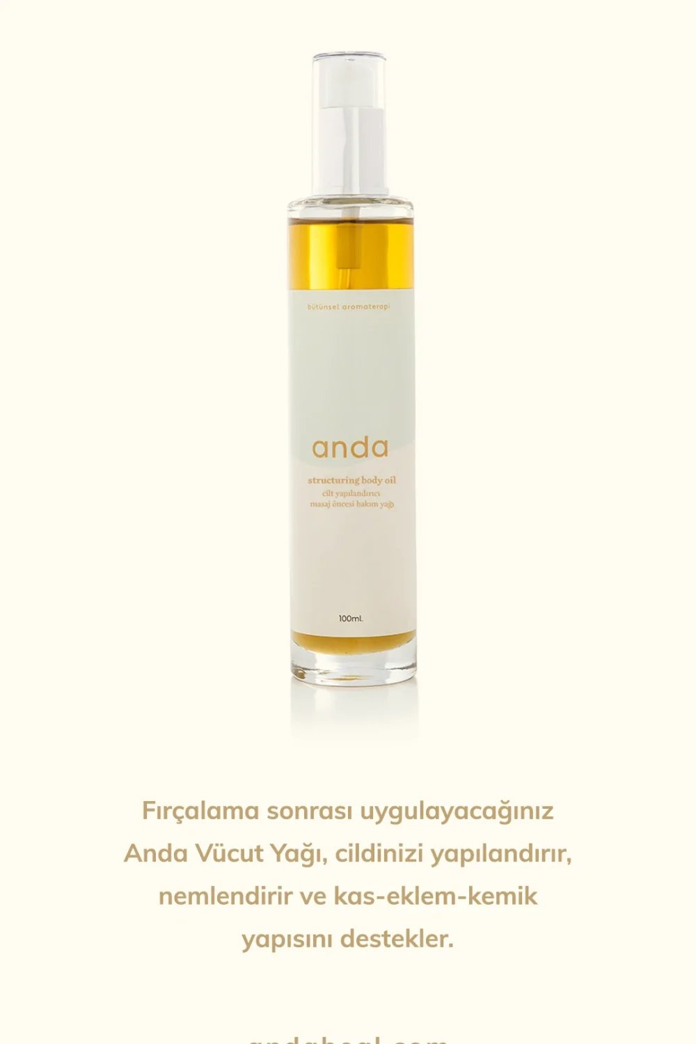 Anda Heal-Structuring Body Oil - Rahatlatıcı Masaj Yağı-Vücut Yağı-2-Milagron.com