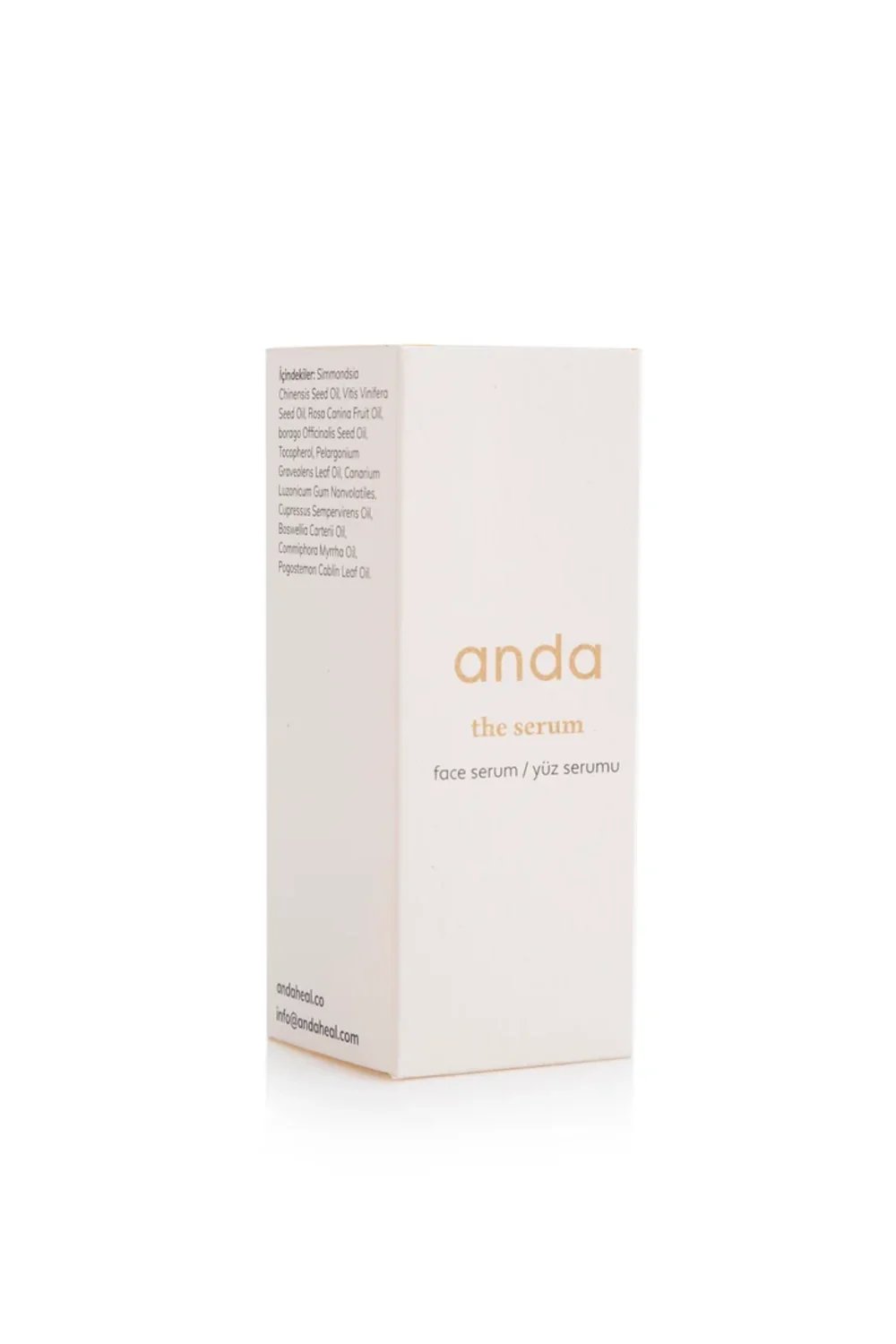 Anda Heal-The Serum - Serum Elixir Oil Blend-Yüz Serumu-2-Milagron.com