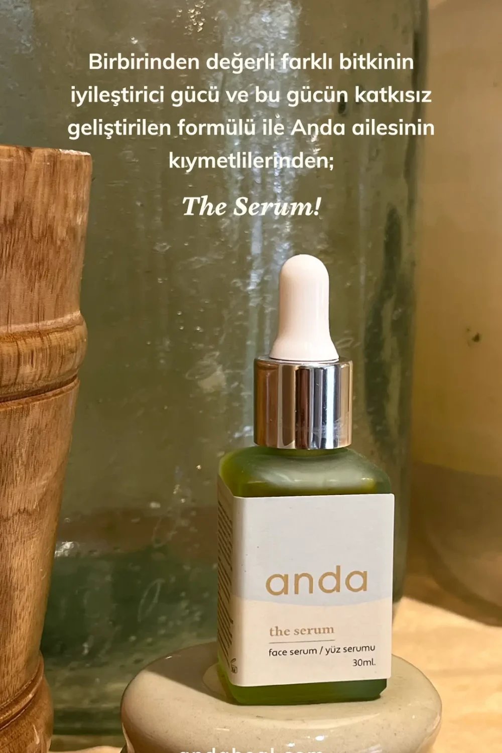Anda Heal-The Serum - Serum Elixir Oil Blend-Yüz Serumu-5-Milagron.com