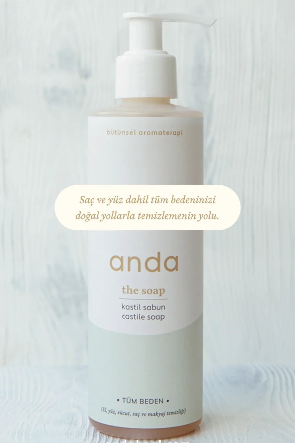Anda Heal-The Soap - Cilt Temizleyici Kastil Sabun-Sabun-2-Milagron.com