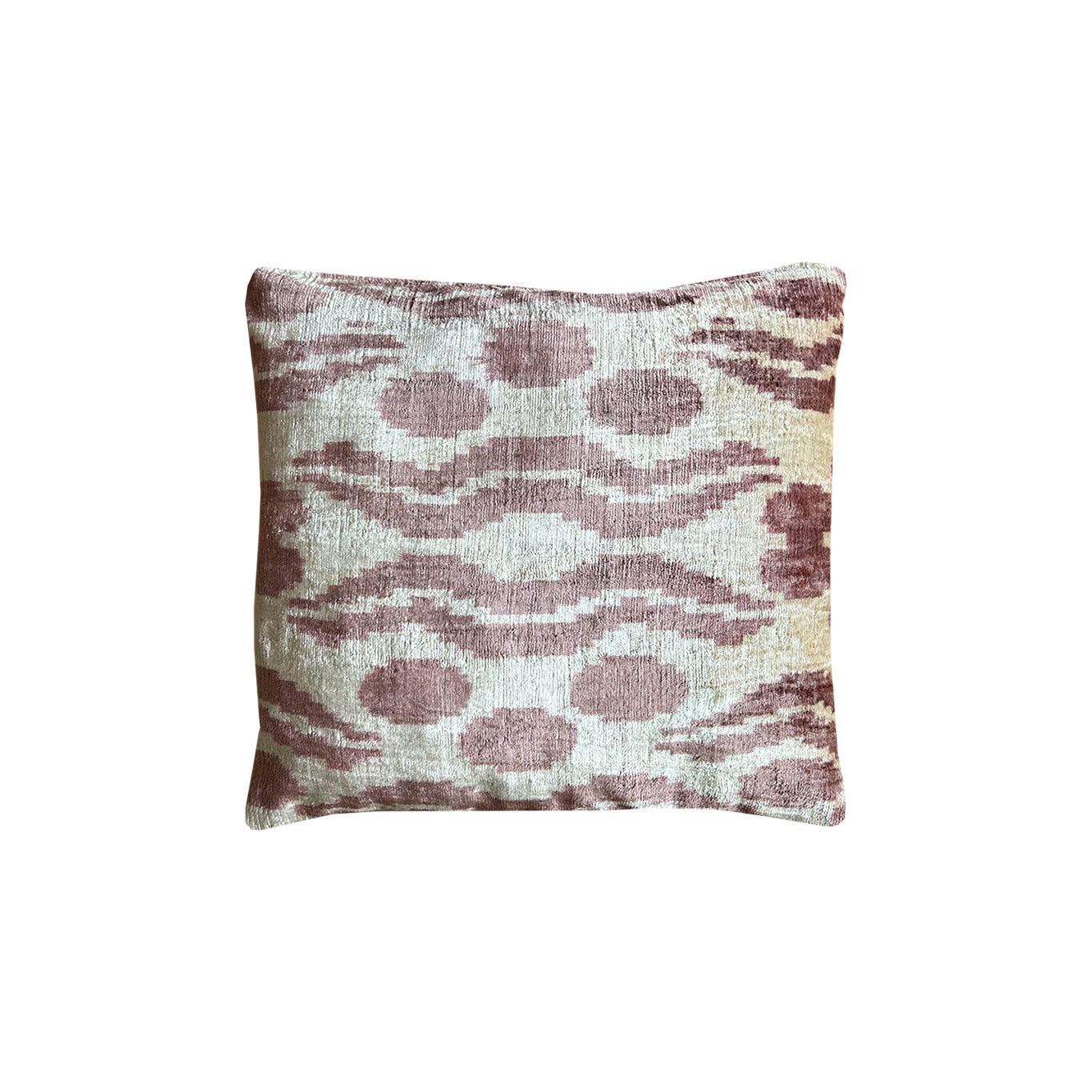 Ani Studio-Ayla Silk Velvet Ikat Pillow Case-Yastık-1-Milagron.com