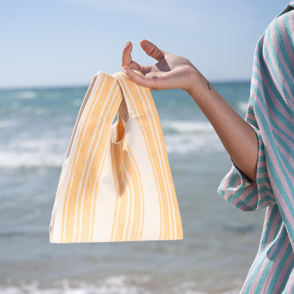 Ani Studio-Blair Mini Handbag Yellow-El Çantası-2-Milagron.com