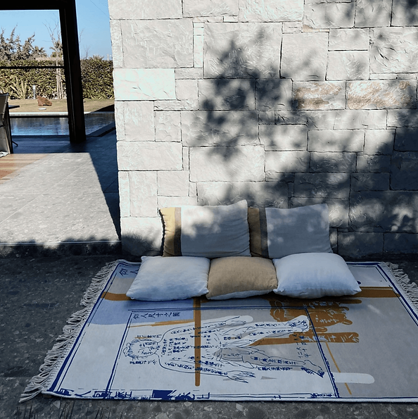 Ani Studio-Cupid Double Sided Kilim-Kilim-4-Milagron.com