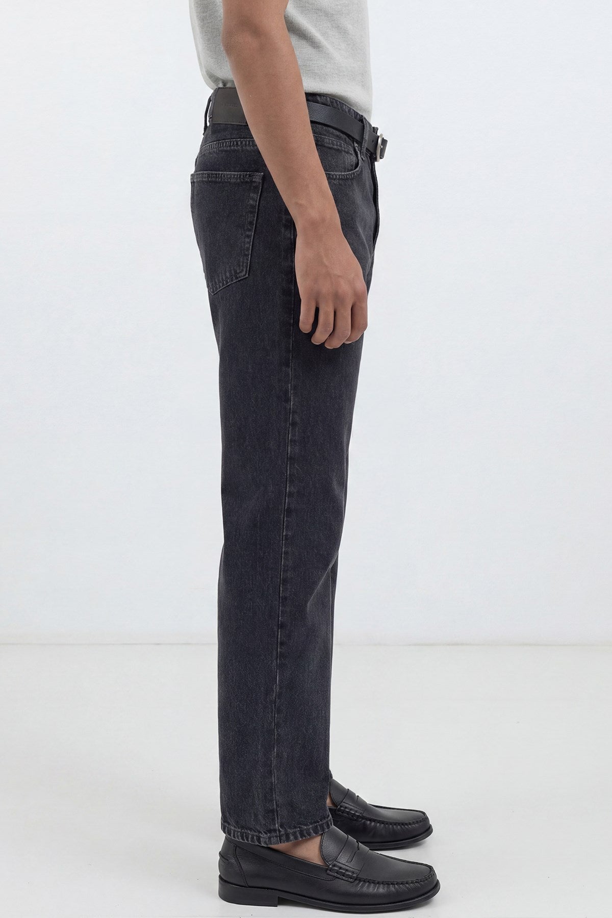 Antioch Antrasit Straight Fit Erkek Jean